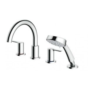 Vòi Xả Bồn TOTO TBS01202BA (TBS01202B) Nóng Lạnh Kèm Sen Tắm