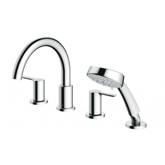 Vòi Xả Bồn TOTO TBS01202BA (TBS01202B) Nóng Lạnh Kèm Sen Tắm