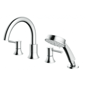 Vòi Xả Bồn TOTO TBS02202BA (TBS02202B) Nóng Lạnh Kèm Sen Tắm