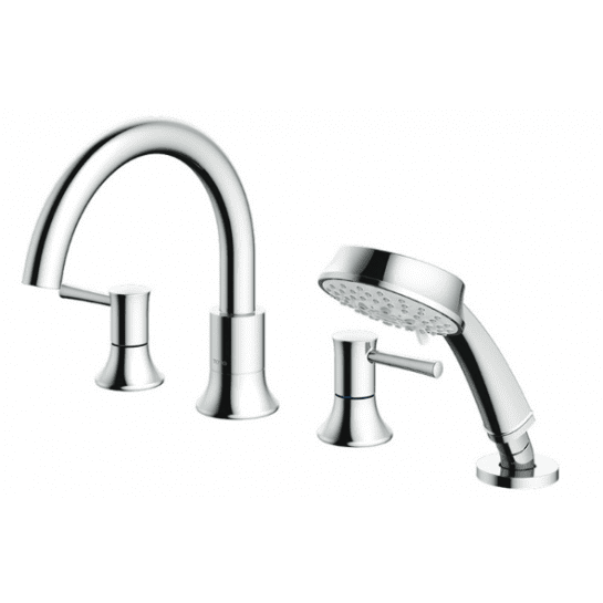 Vòi Xả Bồn TOTO TBS02202BA (TBS02202B) Nóng Lạnh Kèm Sen Tắm