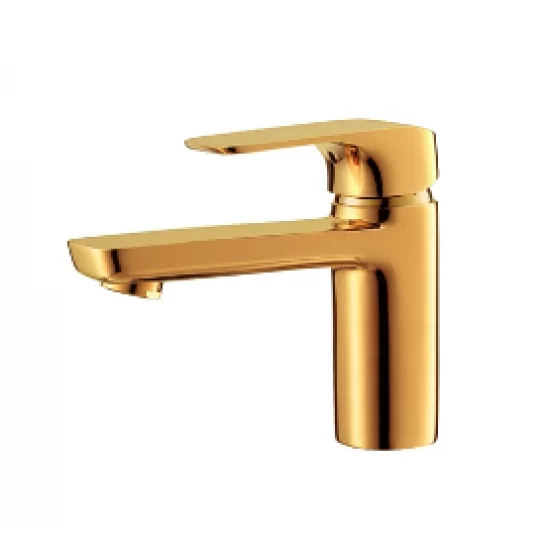 Vòi Lavabo COTTO CT2123A#GR Nóng Lạnh Màu Vàng