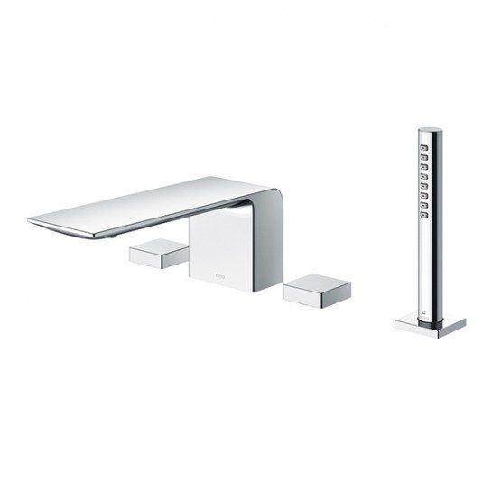 Vòi Xả Bồn TOTO TBP02202AA (TBP02202A) Nóng Lạnh Kèm Sen Tắm