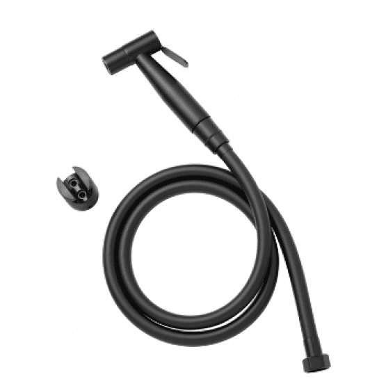 Vòi Xịt COTTO CT9902#BL(HM) Màu Đen Inox Dây Nhựa