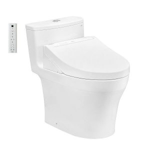 Bồn Cầu Điện Tử TOTO MS885DW14#XW Kèm Nắp Rửa Điện Tử WASHLET Dòng C5 - TCF24410AAA (220V)