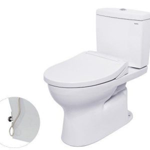 Bồn Cầu TOTO CS320DRE2#W 2 Khối Nắp Rửa Cơ TCW07S