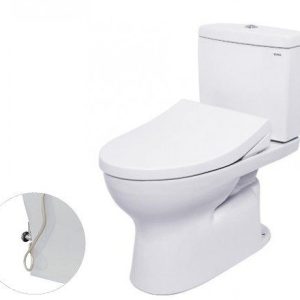 Bồn Cầu TOTO CS320DRE4#W 2 Khối Nắp Rửa Cơ TCW1211A
