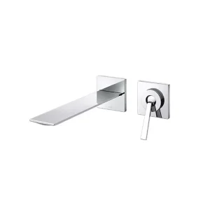 Vòi Lavabo TOTO TLP02310B#PN Gật Gù Nóng Lạnh Gắn Tường ZL (2 Lỗ)