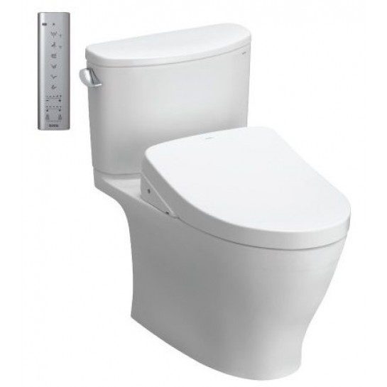 Bồn Cầu Điện Tử TOTO CS767CRW12#XW Kèm Nắp Rửa Điện Tử WASHLET (Loại Giấu Dây) Dòng S7 - TCF4911EZ (220V)