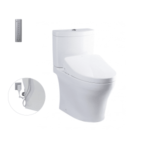 Bồn Cầu Điện Tử TOTO CS769DRW11#XW Kèm Nắp Rửa Điện Tử WASHLET Dòng S7 - TCF4911Z (220V)