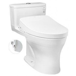 Bồn Cầu Điện Tử TOTO MS855DW11#XW Kèm Nắp Rửa Điện Tử WASHLET Dòng S7 - TCF4911Z (220V)