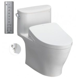Bồn Cầu Điện Tử TOTO MS887RW11#XW Kèm Nắp Rửa Điện Tử WASHLET Dòng S7 - TCF4911Z (220V)