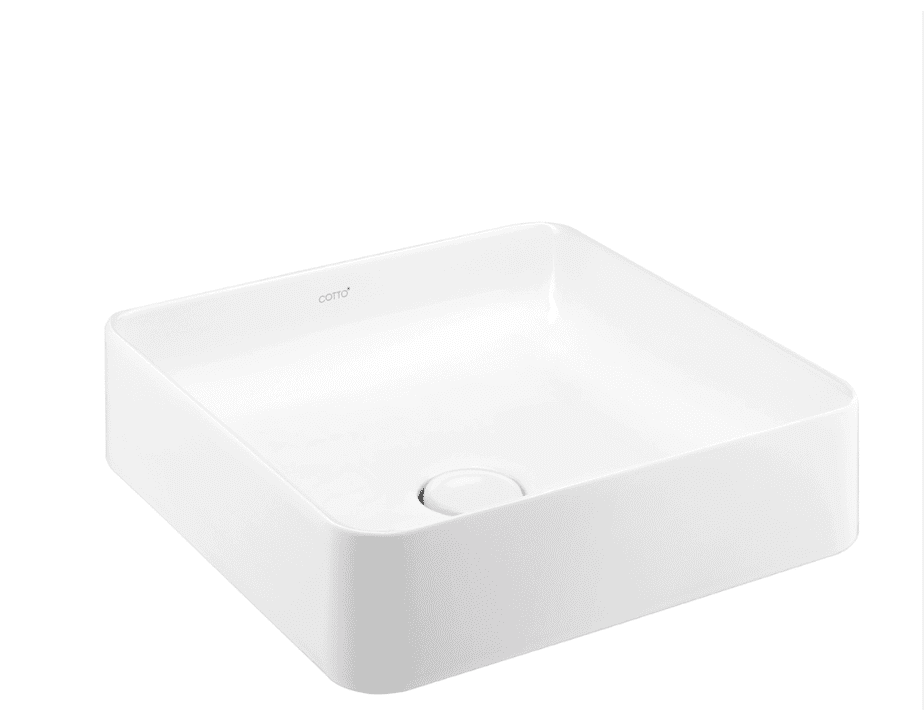 Chậu Rửa Lavabo COTTO C003417 Đặt Bàn Kháng Khuẩn