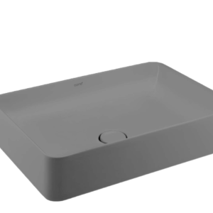 Chậu Rửa Lavabo COTTO C00342 MSL Đặt Bàn Màu Xám