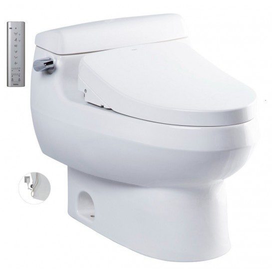 Bồn Cầu Điện Tử TOTO MS688W11#XW Kèm Nắp Rửa Điện Tử WASHLET Dòng S7 - TCF4911Z (220V)