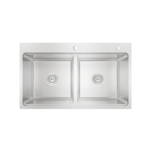 Chậu Rửa Chén KONOX KN8651TD Dekor 2 Hộc Inox