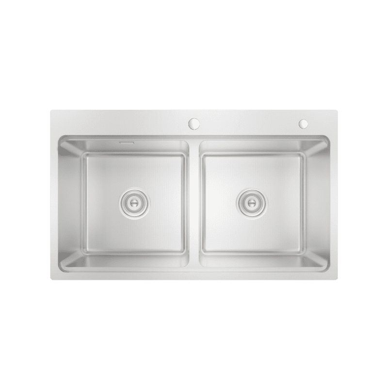 Chậu Rửa Chén KONOX KN8651TD Dekor 2 Hộc Inox