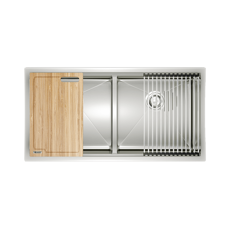 Chậu Rửa Chén KONOX KN8745DUB 2 Hộc