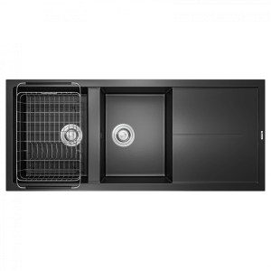 Chậu Rửa Chén KONOX LIVELLO 1160 Black Màu Đen