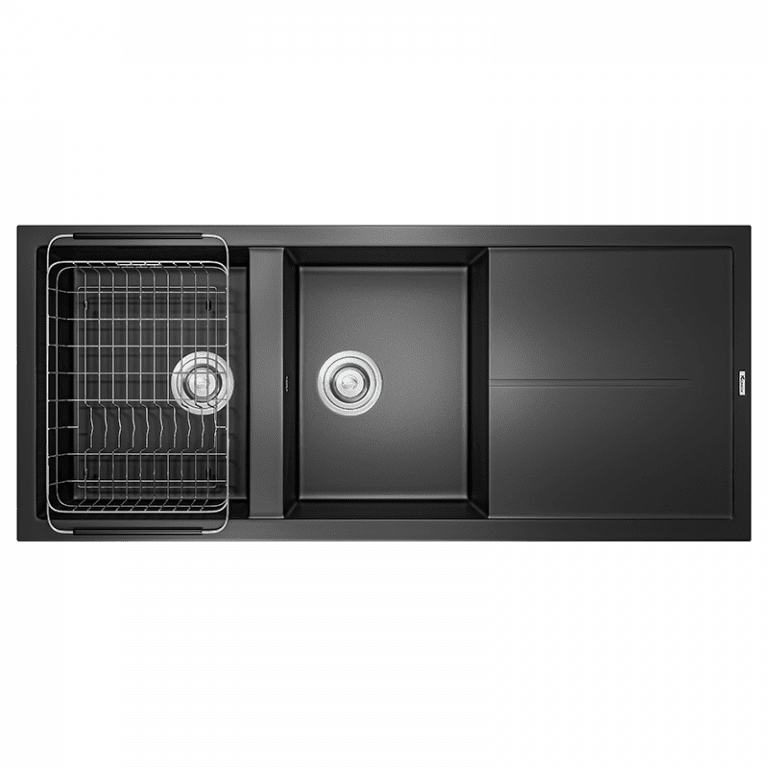 Chậu Rửa Chén KONOX LIVELLO 1160 Black Màu Đen