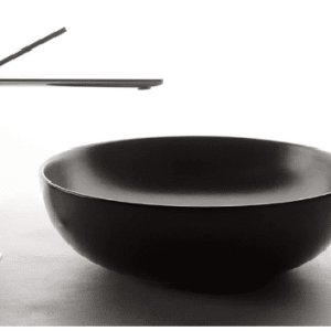 Chậu Rửa Lavabo BELLO BB - 400217 Đặt Bàn Tròn Màu Đen