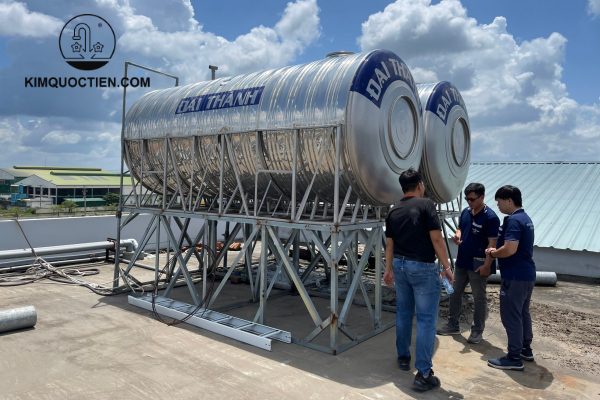 Bồn Inox ĐT BNDTI7000N Ngang 304 mối hàn chắc chắn, tăng độ bền bỉ