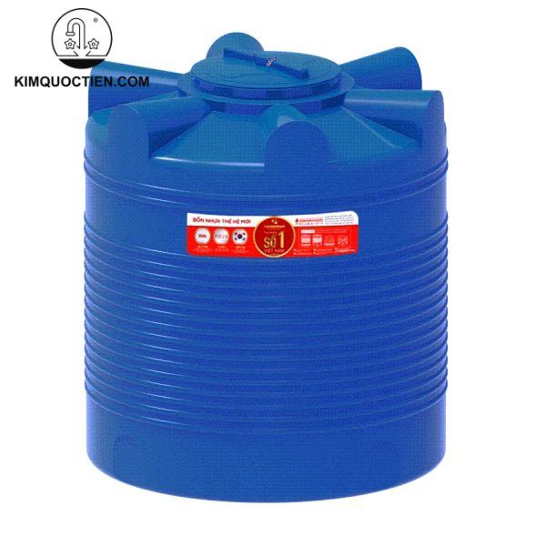 Bồn Nhựa ĐT BNDTNM500Đ Thế Hệ Mới Đứng đảm bảo vệ sinh an toàn thực phẩm