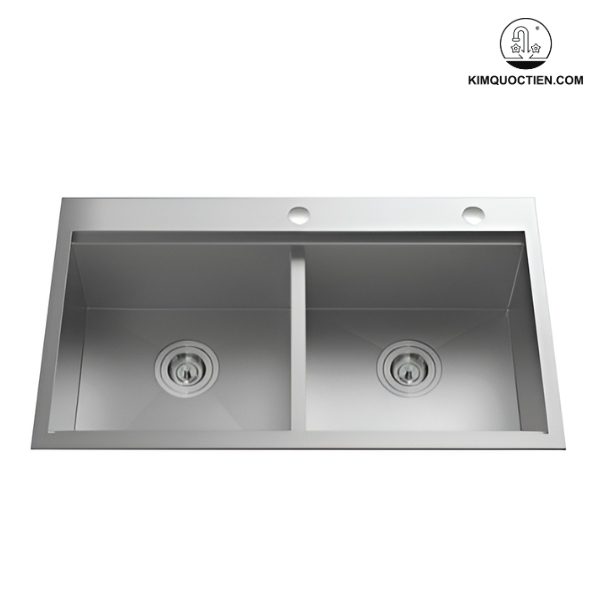 Chậu rửa chén BELLO BL-C480R 2 hộc có thiết kế tinh tế, tiện lợi và sang trọng