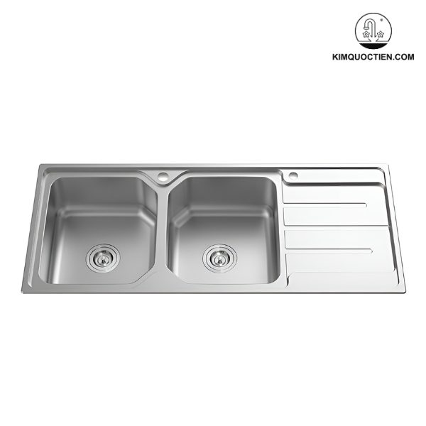 Chậu rửa chén BELLO BL-C530 2 hộc 1 bàn được thiết kế đơn giản, mang đến vẻ đẹp tinh tế cho không gian bếp