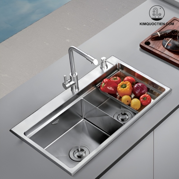 Chậu rửa chén Bello BL-C550 2 hộc mang đến sự tiện nghi cho không gian bếp của bạn