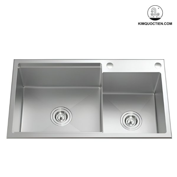 Chậu rửa bát Bello BL-C907 có độ bền cao, chống nứt vỡ và ăn mòn tốt, đồng thời dễ vệ sinh sau khi sử dụng