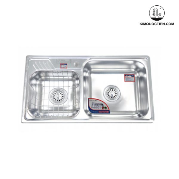 Chậu rửa chén Đại Thành DX42003 (ĐT83) với công nghệ Châu Âu hiện đại, lớp phun chống ồn, lọc rác thông minh và khả năng chịu hóa chất, mang đến độ bền vượt trội, sự tiện nghi và dễ dàng vệ sinh.