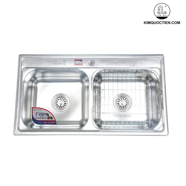 Chất liệu Inox cao cấp giúp hạn chế tình trạng oxi hóa và ăn mòn trong thời gian sử dụng