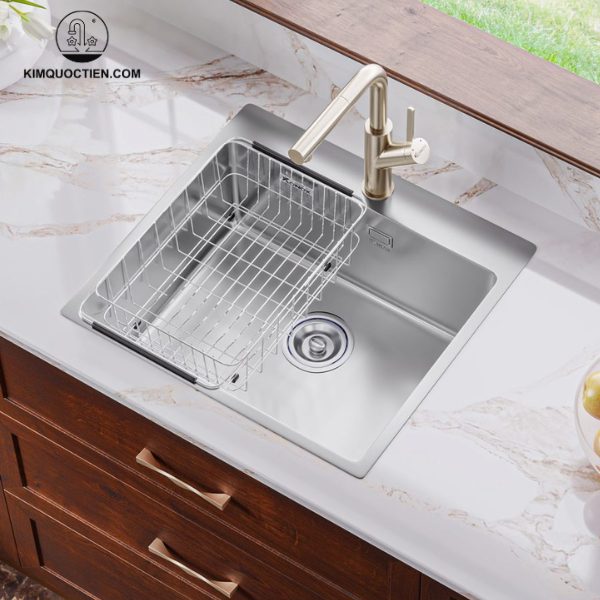 Thiết kế tinh tế và sang trọng với khả năng lắp đặt linh hoạt, phù hợp với mọi không gian bếp