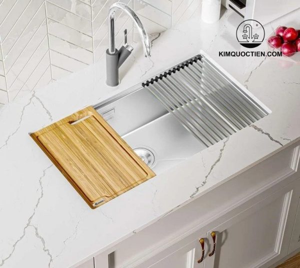 Chậu Rửa Chén KONOX KN8046SU Inox 1 Hộc với thiết kế rộng rãi