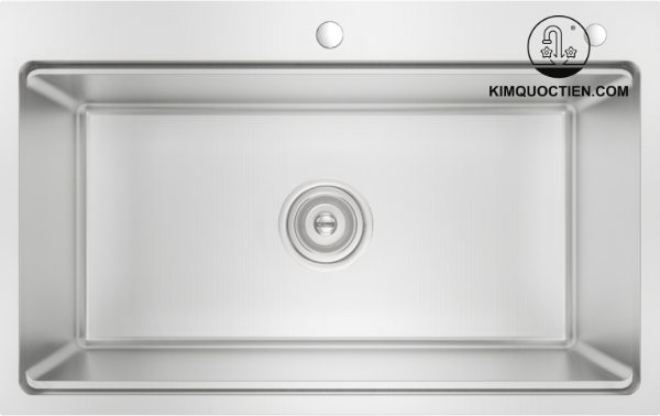 Chậu Rửa Chén KONOX KN8151TS Dekor Basic Chống Xước Inox 1 Hộc bền bỉ, chống xước cao