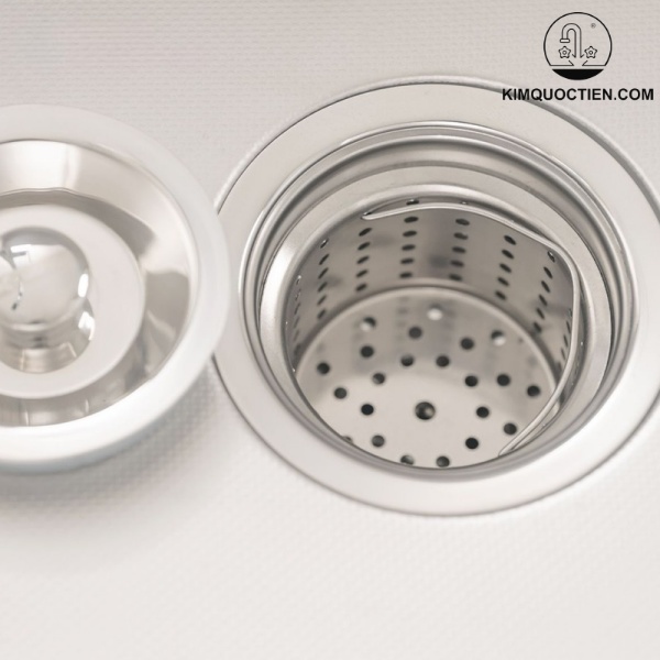 Thiết kế bát lọc rác 3 lớp tiện dụng, phù hợp với thói quen vệ sinh của người Việt