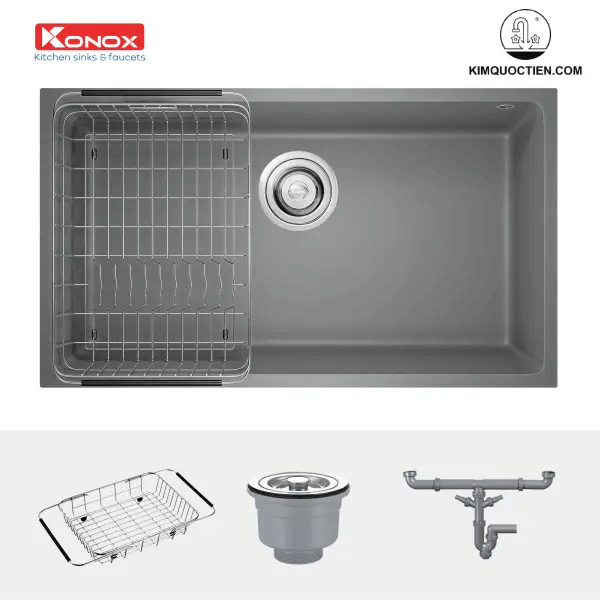 Phụ kiện tích hợp bồn rửa giúp việc dọn dẹp sau bữa ăn dễ dàng hơn