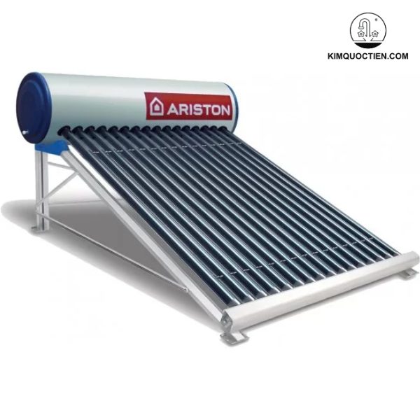 Máy năng lượng mặt trời ARISTON ECO 1812 25 TNSS 160 lít với ống chân không 3 lớp, bình chứa inox 304 không mối hàn, vỏ thép sơn tĩnh điện và khung hợp kim nhôm, mang đến nguồn nước nóng nhanh chóng, bền bỉ và an toàn.