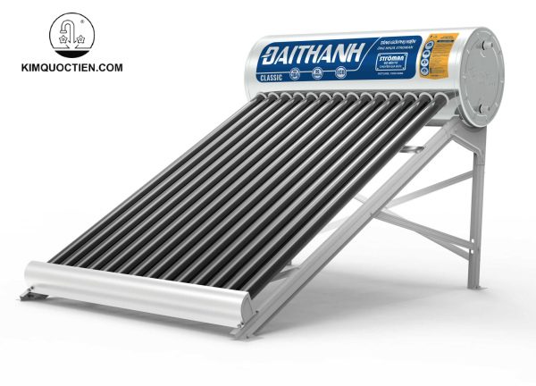 Máy nước nóng chạy bằng năng lượng mặt trời dung tích 270 lít dành cho gia đình 7 người sử dụng