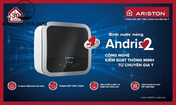 Máy nước nóng gián tiếp Andris2 R Ariston