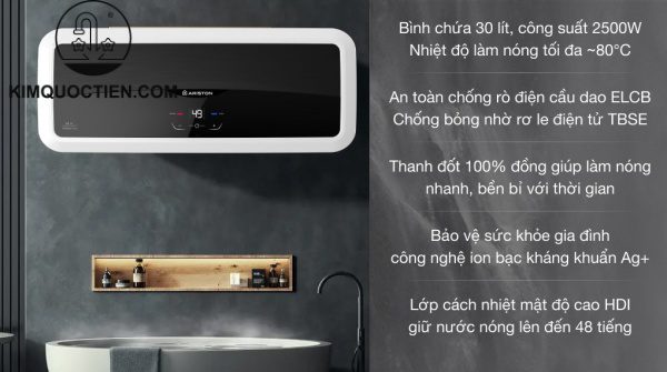 Máy nước nóng Ariston SL2 30 LUX-D AG+