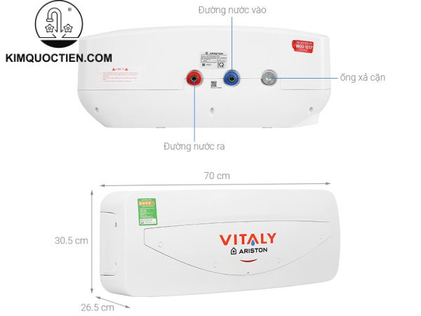 Máy nước nóng ARISTON VITALY 20 SL