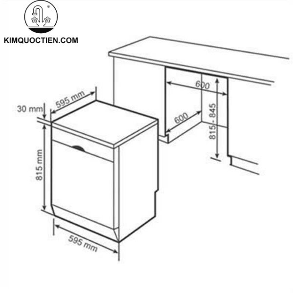 Máy rửa bát Bosch SMS6ZCI42E Serie 6