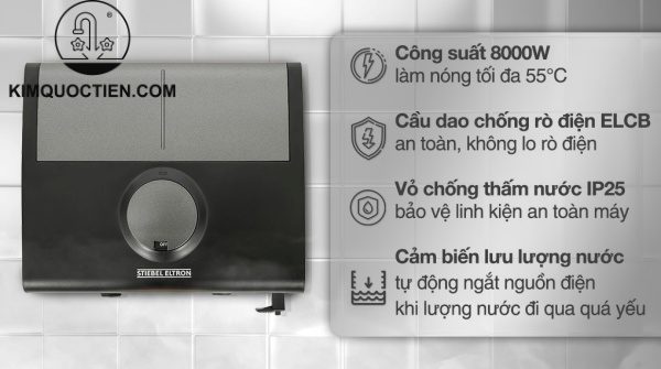 Máy Nước Nóng Trực Tiếp STIEBEL ELTRON DDC 8 EC