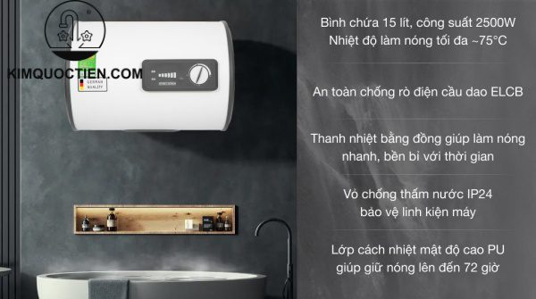 Máy nước nóng Stiebel Eltron 15 lít ESH 15 H Plus T-VN