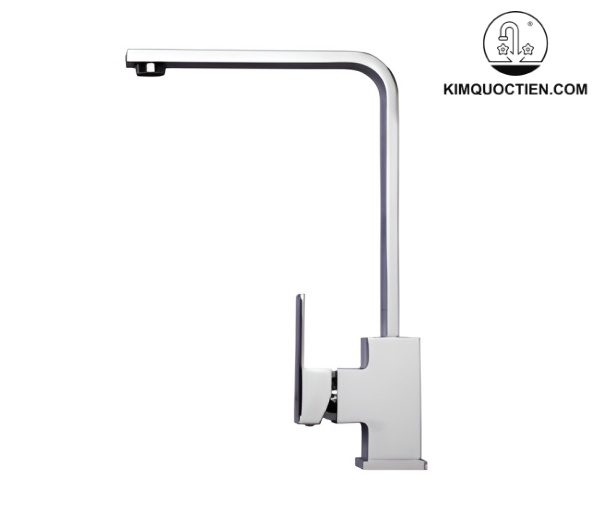 Kiểu dáng vòi nước hiện đại, sang trọng làm sáng bừng không gian bếp