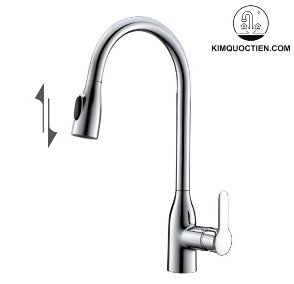 Thiết kế tinh tế với lớp mạ crom sáng bóng tăng vẻ đẹp cho căn bếp Việt