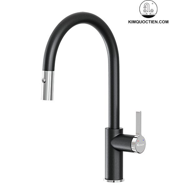 Thiết kế vòi rửa uốn cong phù hợp với thói quen cầm tay của người Việt