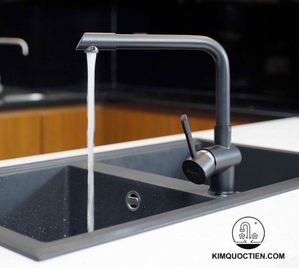Vòi Rửa Chén KONOX Felix Black thiết kế hiện đại với tính năng vượt trội