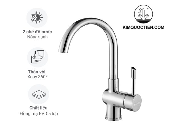 Vòi Rửa Chén KONOX KN1206 với đa dạng chế độ